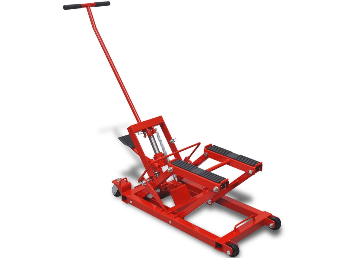 Motocicleta Hidráulica/ Atv Jack 680 Kg, Vermelho