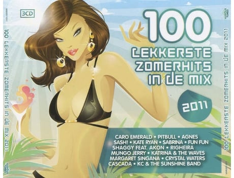 Cd 100 Lekkerste Zomerhits In De Mix 2011 Various Tunes