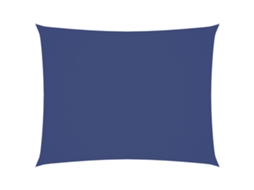 Vela de Sol Retangular Tecido Oxford Azul MAISON EXCLUSIVE 3,5x4,5 m