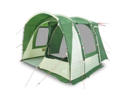 vidaXL Tenda de carro para 4 pessoas impermeável verde