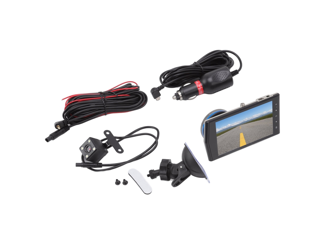 2026 grabador de Condução Hd, Câmera de Auto Dvr, Dash Cam com Lente Dupla para Carro