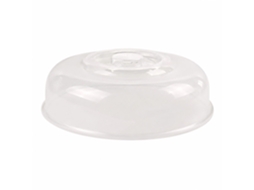 Capa Para Respingos De Micro-ondas, Extra Grande 23 Cm, Pp Transparente, Proteção Alimentos, Design Garra, Seguro E Saudável