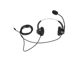 Fone de Ouvido Telefônico com Redução de Ruído, Conector Reto de 3,5 Mm, com Microfone para Atendimento Ao Cliente, CHABERLU