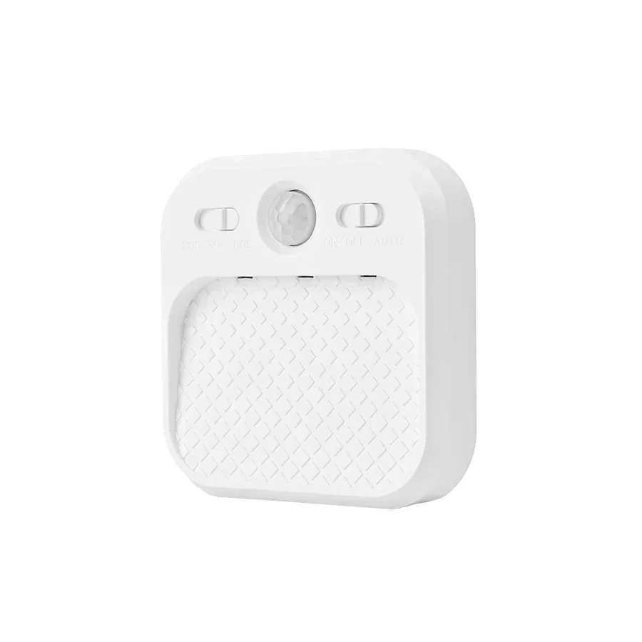 Luz Noturna Led Com Sensor De Movimento Magnético Removível E Iluminação Ajustável Em Três Cores.
