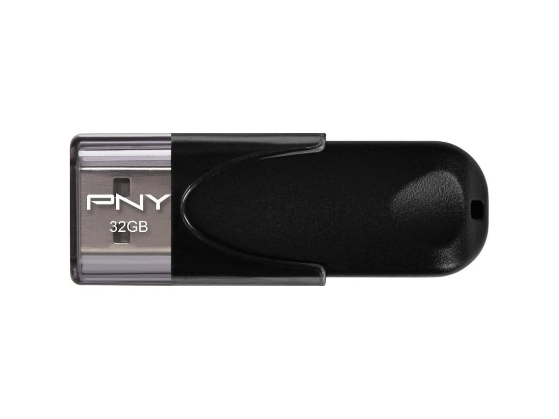 Pen USB PNY 32GB Attaché 4 USB2.0 - Preto (Outlet Caixa Aberta)