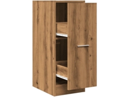 Apothecary Cabinet, Apothecary Cabinets Vidaxl Marrom Madeira Processada (30 X 41 X 77.5 Cm)