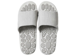 Chinelo De Massagem Luxo Com Massageador Acupressão Para Os Pés, Contas Alívio Do Estress E Nos Pés.
