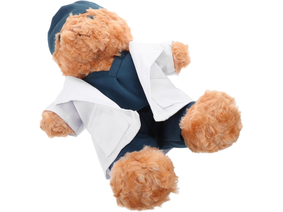 Adorável Urso De Pelúcia Médico, Macio E Algodão, Brinquedo Ideal