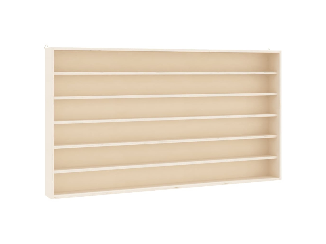 Wooden Collector's Display Case, Wooden Collector's Display Cases Vidaxl Marrom Madeira (100 X 9 X 55 Cm)
