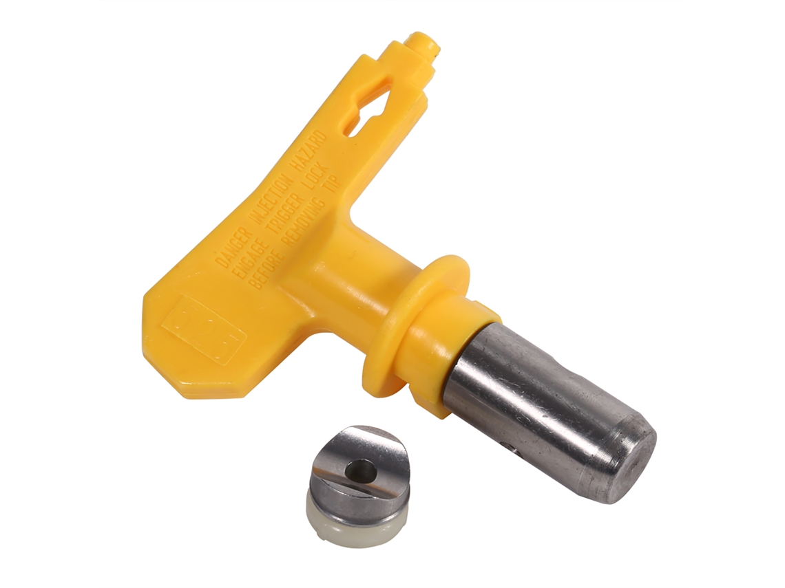 Primerox ponta de Pistola de Spray Sem Ar de Aço Tungstênio Reversível 525 para Pintura Residencial e Comercial