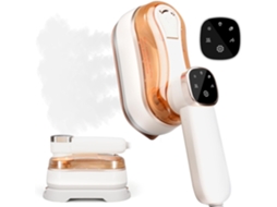 Vaporizador de roupas portátil: mantenha suas roupas sem vincos! Ferro a vapor Lyx, essencial para viagens e uso doméstico.