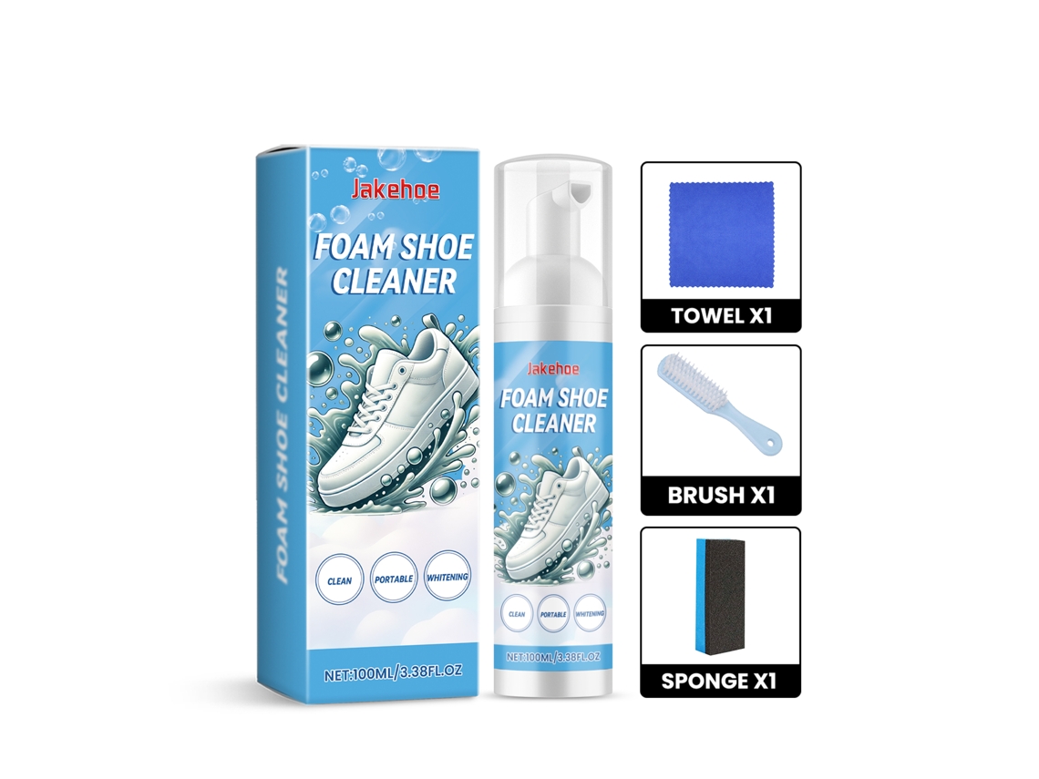 Limpador Eficaz Espuma Sapatos Brancos Worten