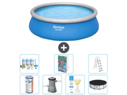 Bestway Piscina Bestway Fast Set Redonda - 457x122 Cm - 8-peças S382