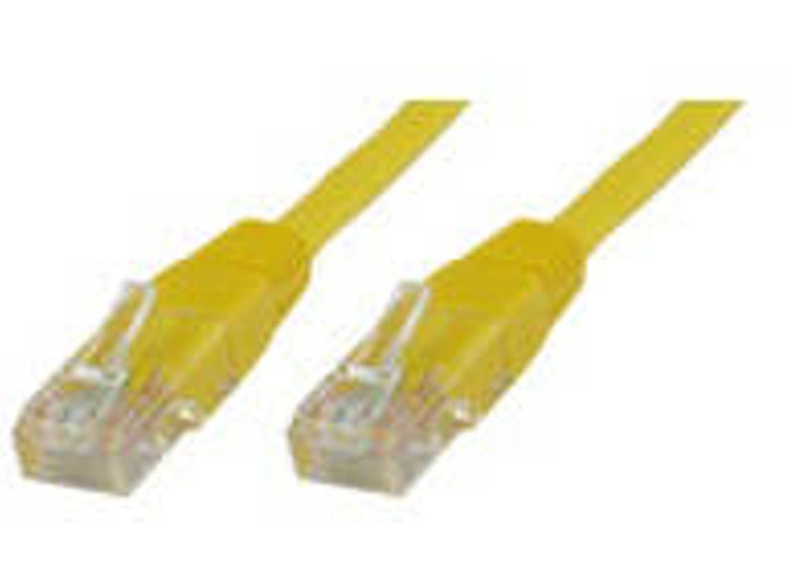Cabo de Rede MICROCONNECT (RJ45 - 1.5 m - Amarelo)