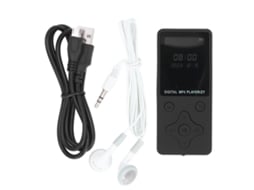 Reprodutor mp3 mp4 64gb com fones de ouvido tela 1.8 polegadas bluetooth 5.0 hifi | S/MARCA