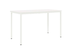 Mesa de Bar Branco Madeira de Pinheiro Sólida MAISON EXCLUSIVE (110x55x105 cm)