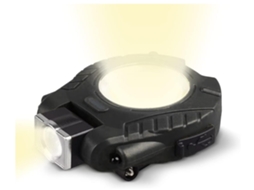 Mini Lanterna de Chaveiro Recarregável de 1500 Lúmens Altos 5 Modos de Luz Luz de Chaveiro Pequena com Suporte Dobrável Preto BISBISOUS VIGA EUROPE