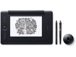 Mesa Digitalizadora WACOM Intuos Pro Paper M (USB e Bluetooth - Windows e Mac OS - 224 x 148 mm)