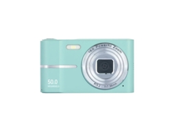 Câmera digital compacta portátil Yizhood de 24 polegadas e 50 MP HD, tecido verde