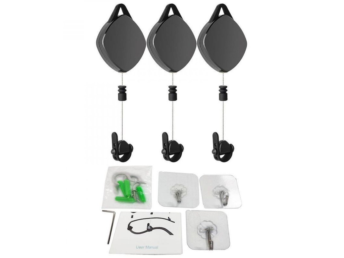 2026 sistema de Polia para Gerenciamento de Cabos Vr Silencioso 3/6pcs para Htc Vive Rift S Ps Windows