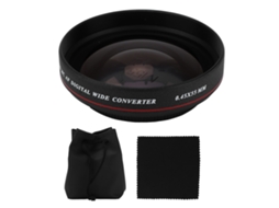Filtro De Lente De Ângulo Largo 0.45x 55mm Ultra Fino Para Nikon E Canon