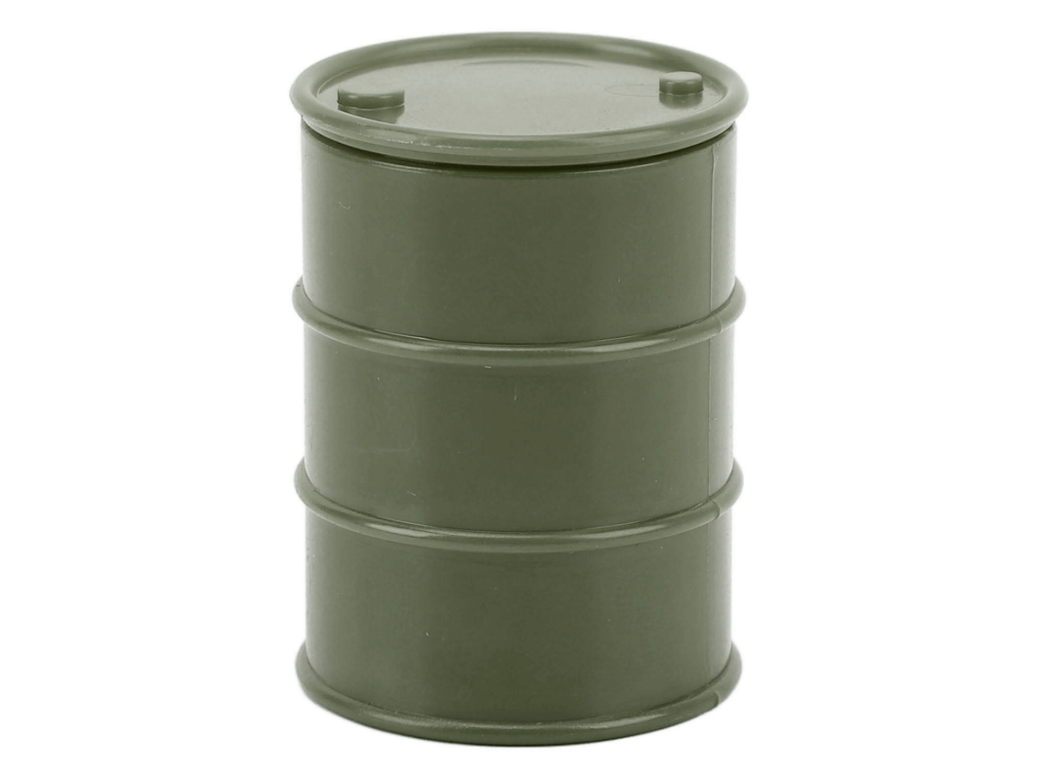 Tanque De Combustível Simulado Mini Para Carro Rc Scx24 Decorativo Seguro Ambiental Plástico Verde Escuro