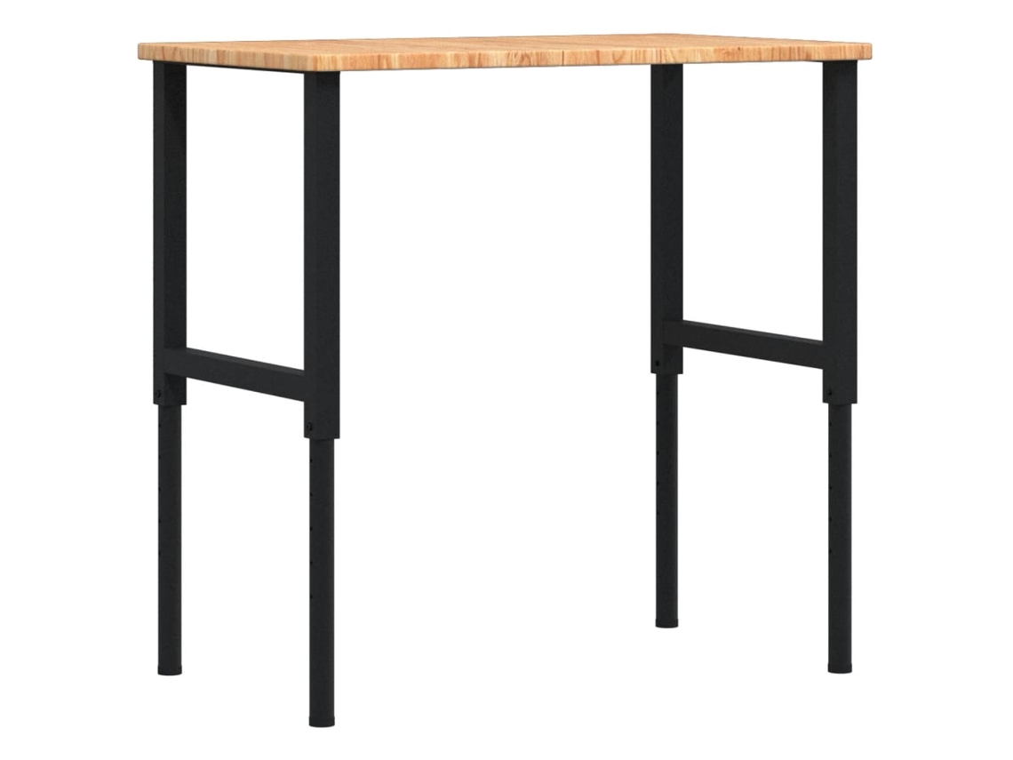 Bancada Retangular 100x60 cm Carvalho Castanho Claro MAISON EXCLUSIVE (71,5 98)