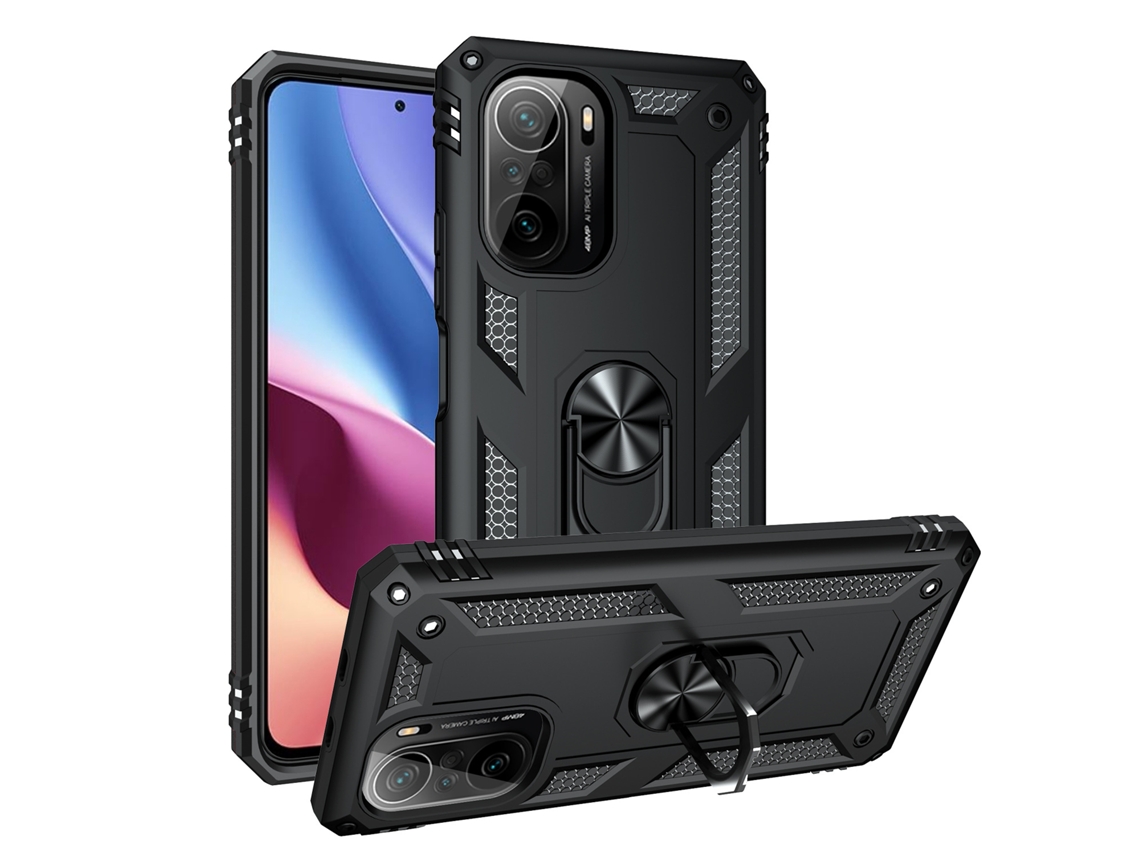 Suporte Magnético Para Capa De Celular Resistente A Quedas De Nível Militarpreto, Redmi Note 13 4g