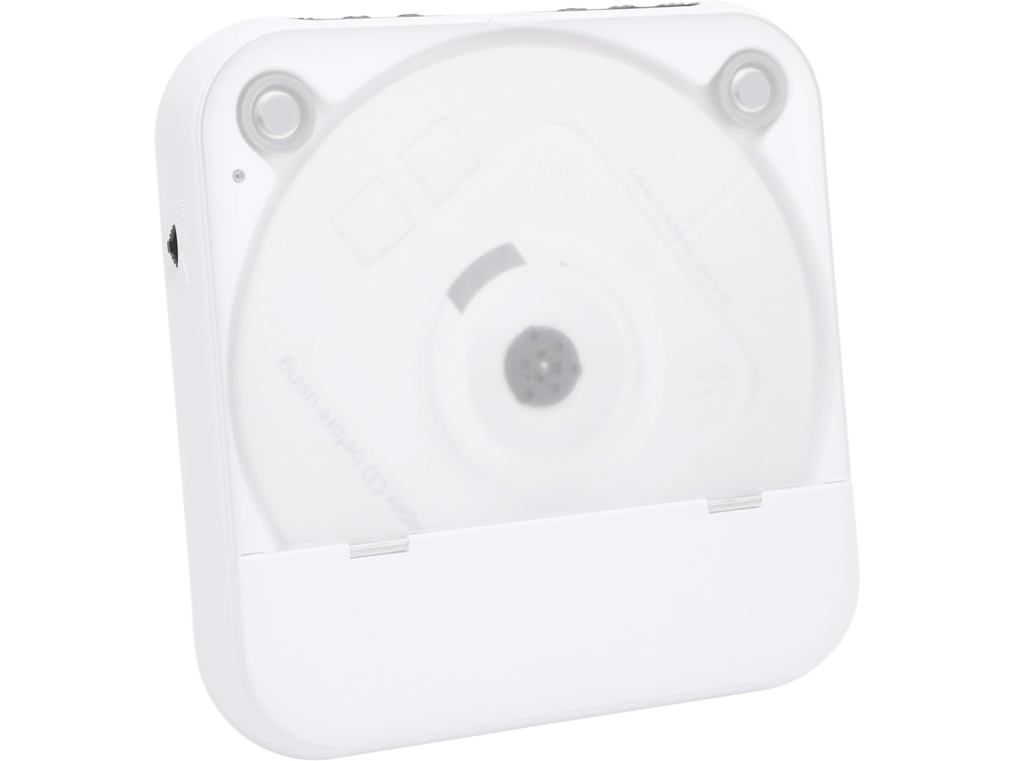 Leitor Cd Portátil Com Controle Remoto, Porta Usb, Entrada Para Fone De Ouvido, Temporizador