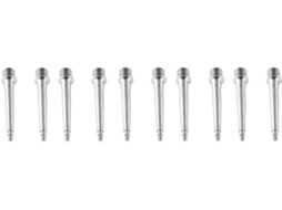 Conjunto De 10 Peças De Eixos/eixos De Titânio/ti De 93 Mm Para Pedais, Com Rolamentos, Eixos De Tit Gokoco