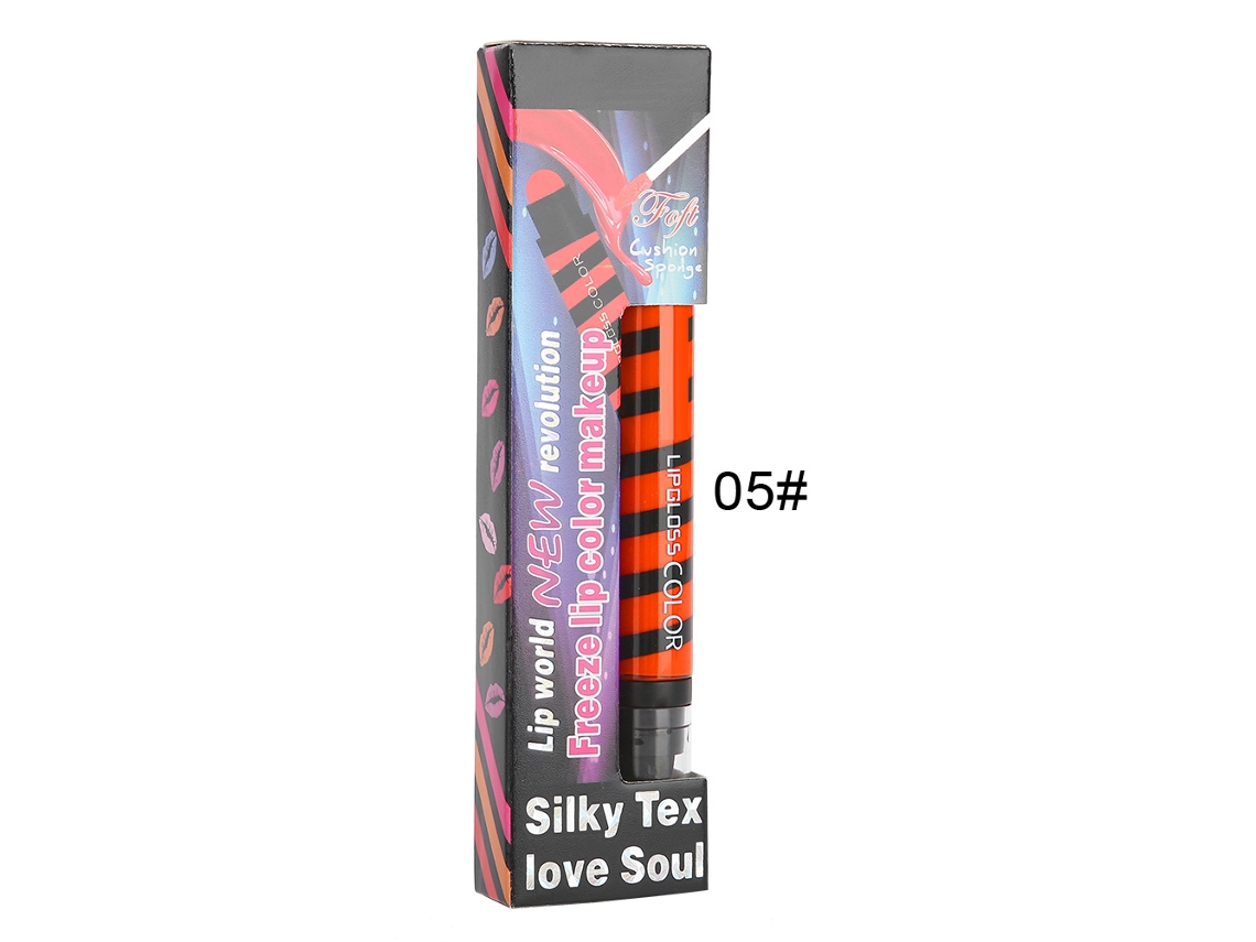 Labial Líquido Mate Kaqiya Brillo Labial Impermeable De Larga Duración 8ml (05)