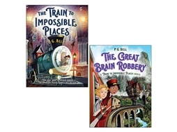 Livro Great Brain Robbery A Train to Impossible Places Novel de P G Bell (Inglês)