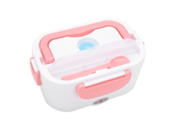 KOFIHETY Caixa De Aquecimento Elétrica Portátil Para Almoço Recipiente Aquecedor De Comida Bento (rosa)