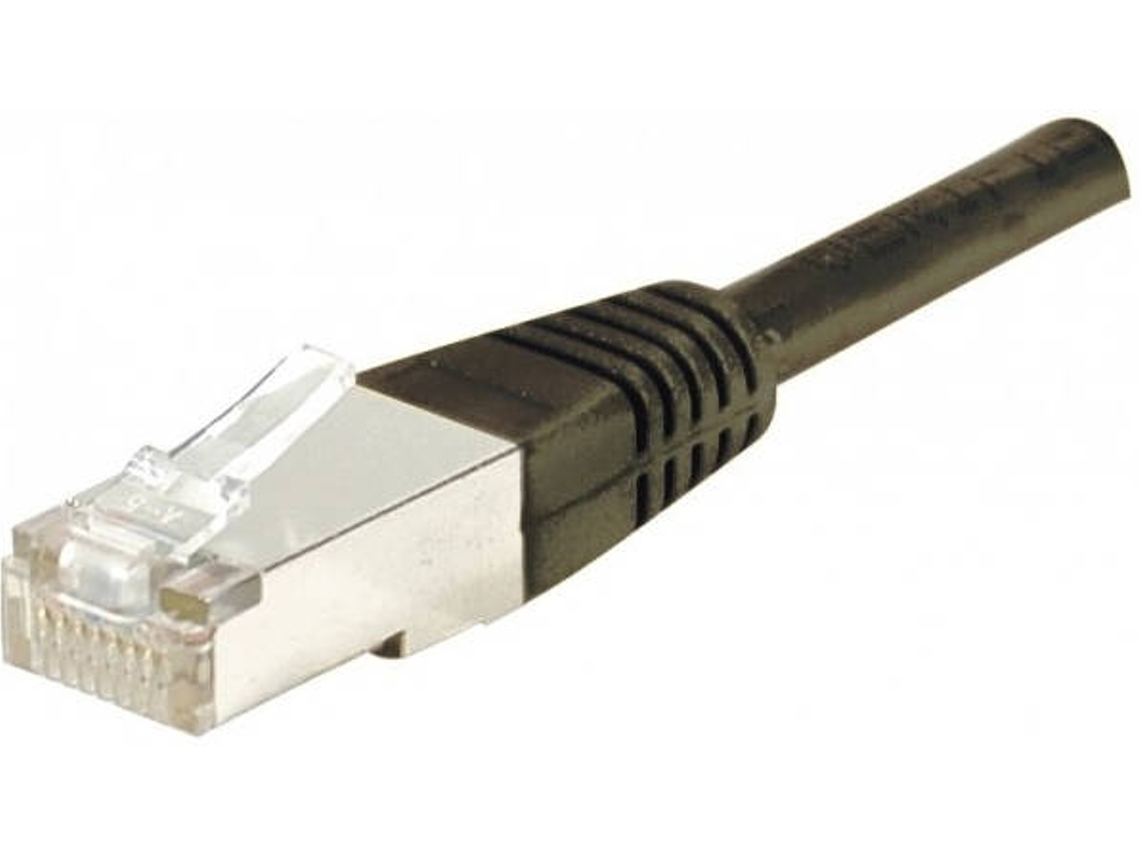 Cabo de Rede DEXLAN (RJ45 - 3 m - Preto)