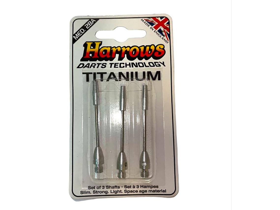 Puntas Dardos Titanium Medium Douradoharrows