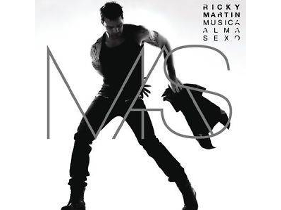 CD Ricky Martin - Mas Musica Alma Sexo
