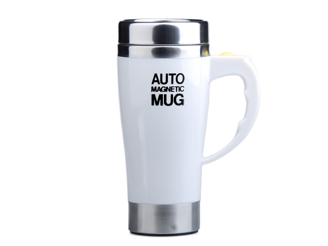 Caneca Elétrica Automática Blueipree De 450ml Com Misturador Para Café Chá E Leite Em Aço Inoxidável