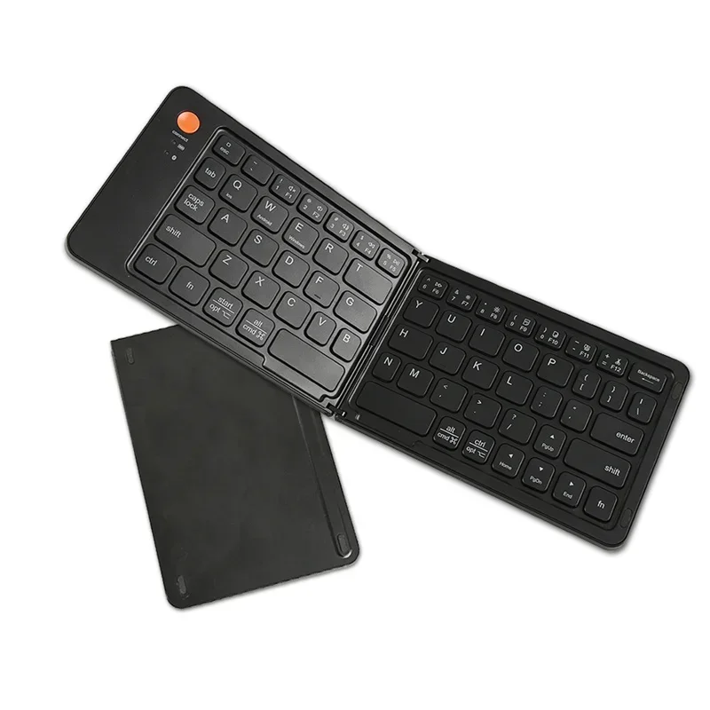 Teclado Bluetooth Dobrável Preto para Sistemas Android, Ios e Windows. MDUG (coreano e Inglês)