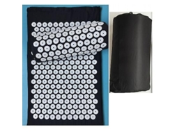 Tapete de Acupuntura Topx 68x42cm Negro S/MARCA
