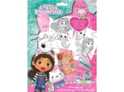 Conjunto para Colorir com Stickers Rosagabby´S