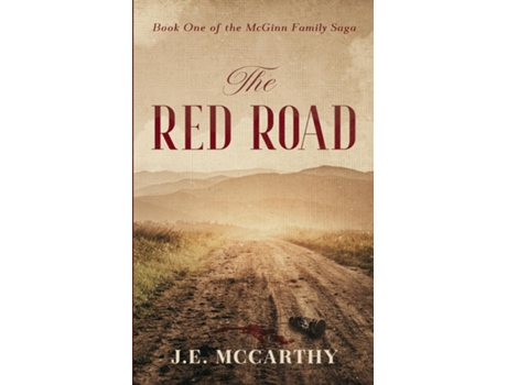 Livro The Red Road de JE McCarthy (Inglês)