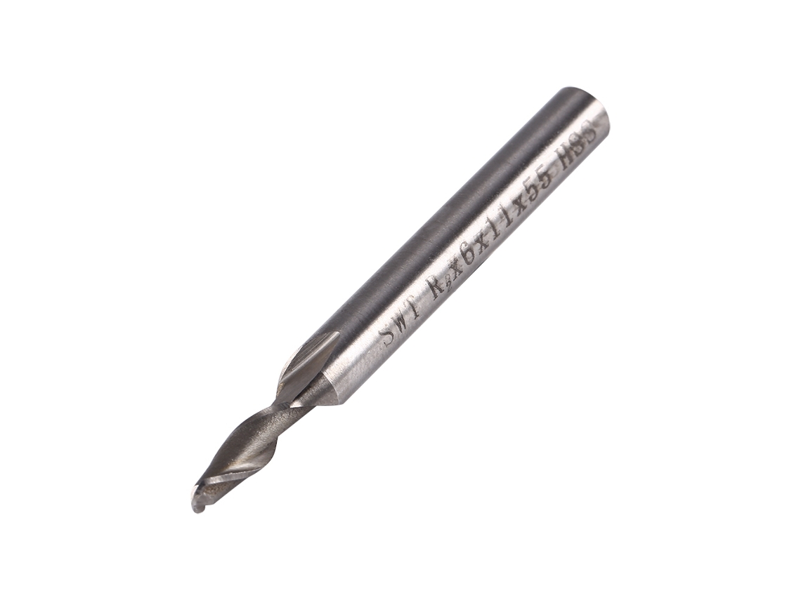 Laxiscreed Fresadora Cnc De 2 Flautas Hss Com Ponta De Bola Para Trabalhos De Precisão