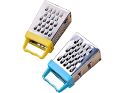 Cortador De Frutas Y Verduras De Acero Inoxidable De 4 Lados Con Mango, Herramienta Manual Para Cocina, Accesorio (2 Piezas)