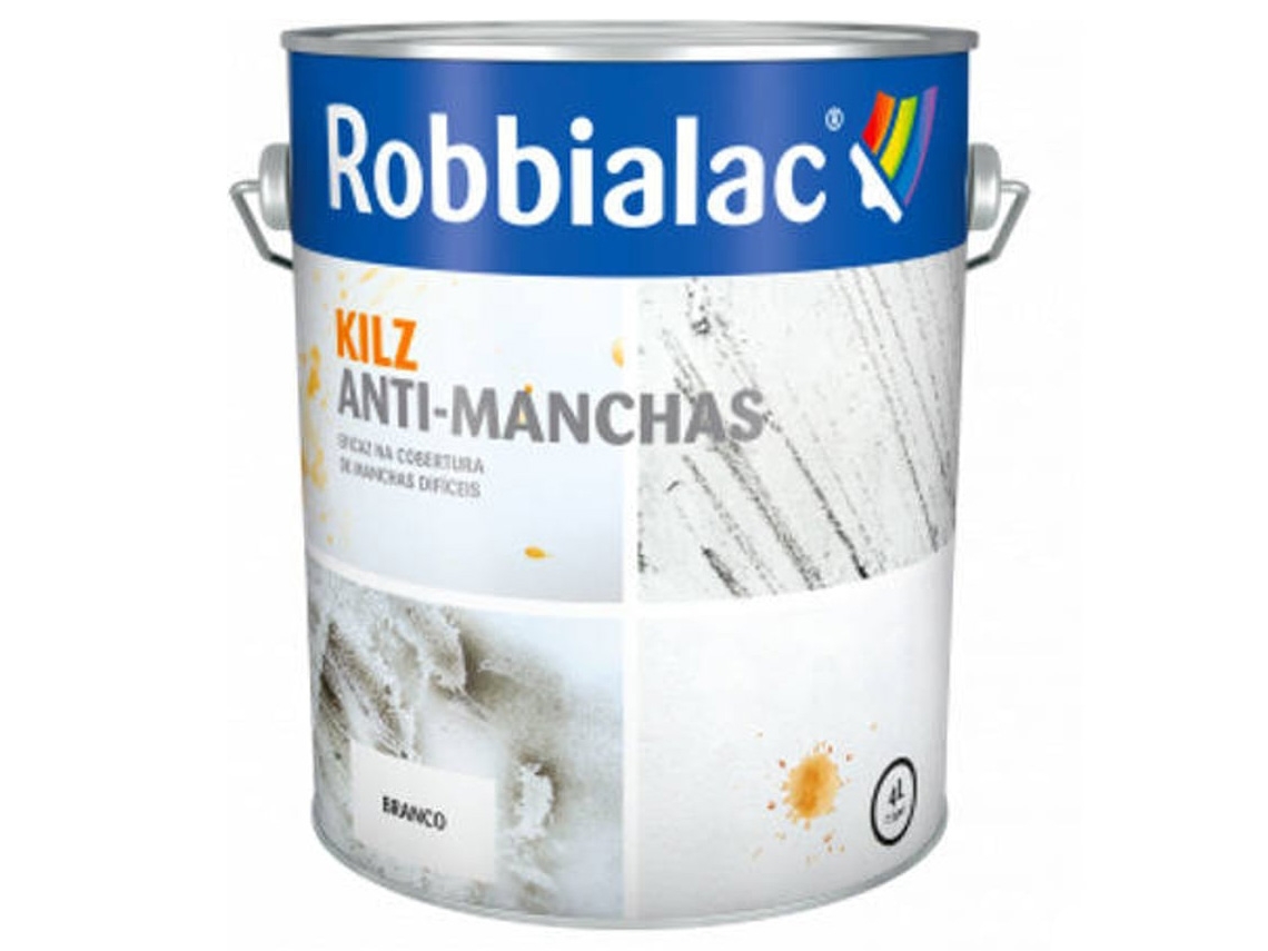 Solante Total de Manchas ROBBIALAC Kilz (Branco - 4 L)
