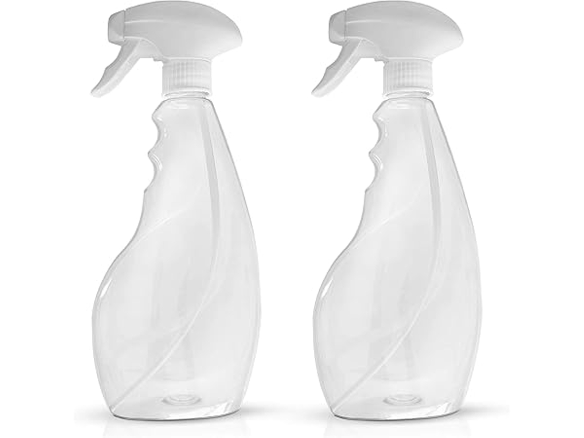 Garrafas de spray reabastecíveis, 2 unidades, 200 ml, com bico fino, uso doméstico STELASPLEN
