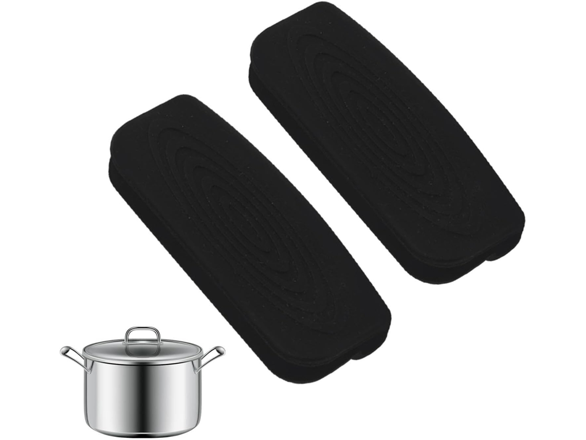 Cabos De Silicone Para Panelas E Frigideiras, Capa De Silicone Para Cabos