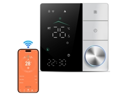 Termostato Inteligente Wifi, Aquecimento de Piso Residencial, Aprendizado Ai, Controle App | S/MARCA
