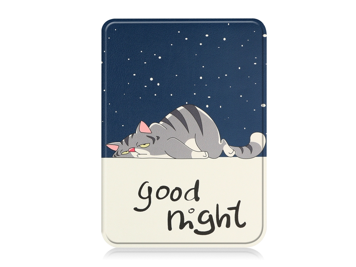 Capa Para Kobo Clara 2e (n506) 6 Polegadas Gato Preguiçoso