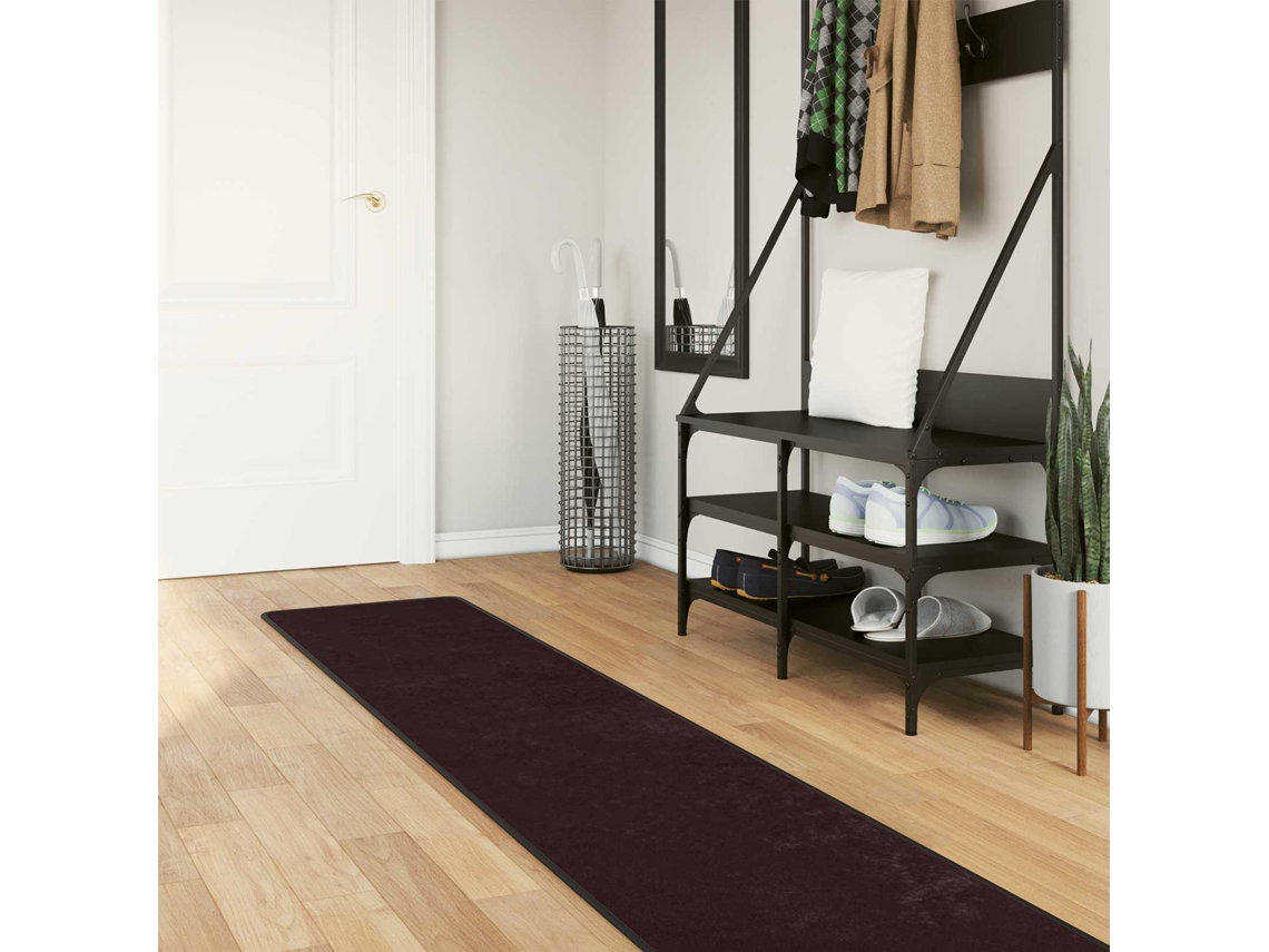 Vidaxl Passadeira Marsa Antracite 50 X 300 Cm Poliéster E Pvc
