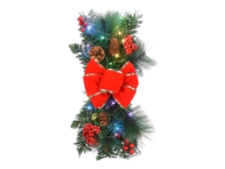 Guirlanda De Escada Natalina Laxiscreed Com Bateria Para Uma Decoração Festiva E Elegante